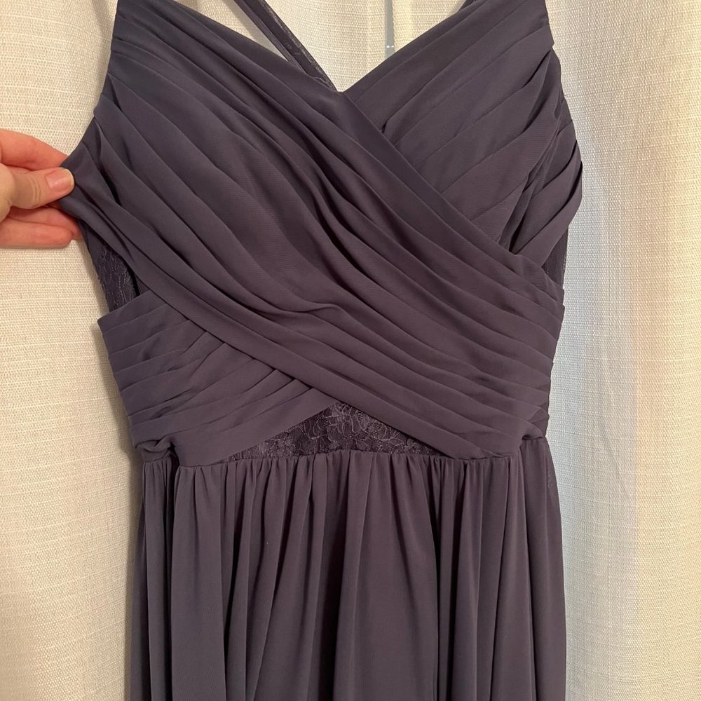 JJs House | Stormy Blue | Size 8 | Bridesmaid Dress